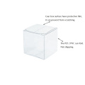 Custom Candy Gift Clear PVC PET Folding Plastic PVC Box